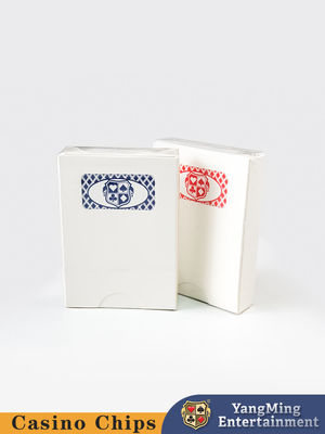 Cartas de juego de Baccarat personalizadas Cartas de plástico impermeables de PVC