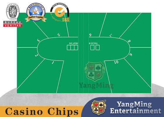 Nuevo mantel impermeable mejorado Texas Hold'Em Poker Casino Diseño personalizado sin impresión