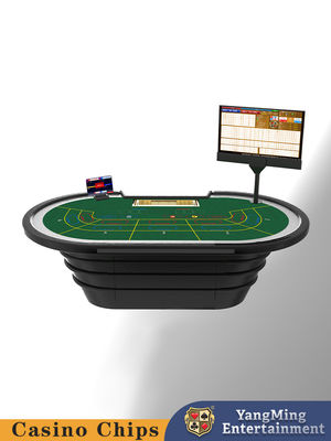 Nuevo diseño RFID Chip Inducción Sistema de mesa de póquer Mesa de juego de póquer auto-desarrollado