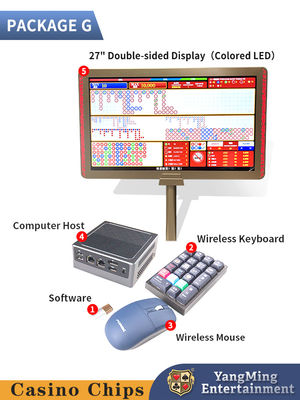 Sistema de software de baccarat Sistema de juego de mesa de póquer bilingüe