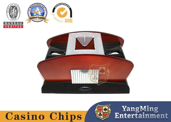 Venta directa de fábrica Color de registro de la batería de energía Universal de mezcla de tarjetas Texas Holdem Mesa 2 juegos de la tarjeta automática de mezcla