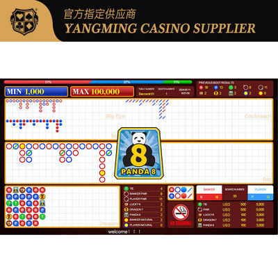 Juego 3 en 1 combinado con sistema de software de Baccarat Juego de mesa de póquer en vivo Solo sistema de software Dew
