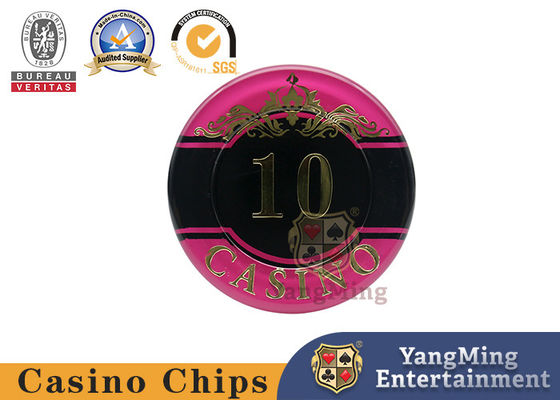 Casino adaptable Texas Holdem Poker Chip Set con la marca ULTRAVIOLETA
