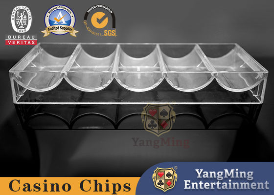 Bandeja plástica tradicional del microprocesador de la caja del microprocesador de la tabla del póker de Tejas con el material orgánico respetuoso del medio ambiente
