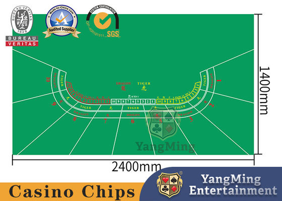Mantel ignífugo del entretenimiento de la disposición de Texas Holdem Poker Casino Table
