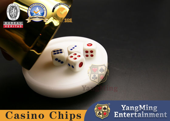 Los accesorios materiales de acrílico del juego del casino pulieron y cortaron suavemente