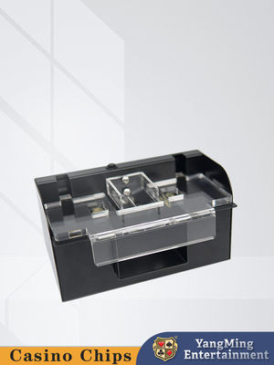 Shuffler automático de lujo exclusivo del descarte de la tabla del póker del bacará del Shuffler del naipe de la cubierta 1-2 del casino