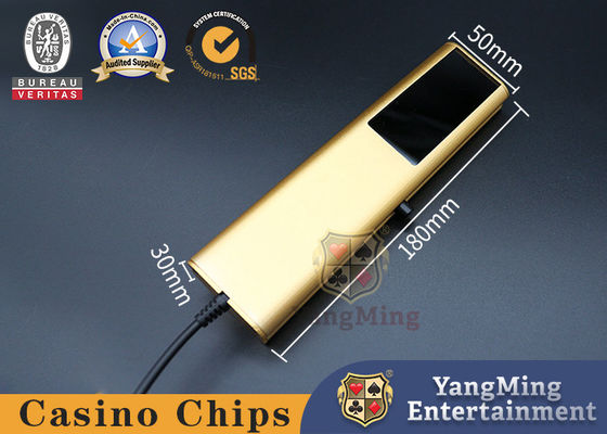 Fabrica certificada Oro personalizado Juegos de azar Chips UV Checker RFID Chips de póquer Luz púrpura Detector de núcleo de seguridad