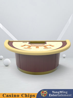La venta caliente de la Mesa de Blackjack Medio Redondo Texas Club Entretenimiento Mesa de Juegos de Póquer
