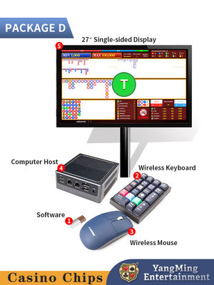Nuevamente actualizada pantalla dinámica Baccarat Dew Sistema de software único Sistema de software de juego de mesa de póquer