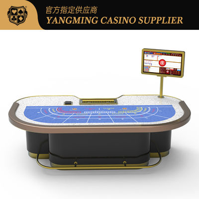 Club de lujo mejorado Protector de bar personalizado Mesa de Baccarat Casino Mesa de juego de fichas de póquer