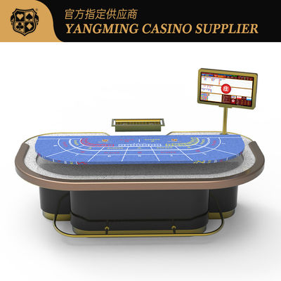 Hot Style VIP Club Personalizado 7 jugadores Baccarat Mesa Casino Baccarat Poker Mesa Mesa Juego