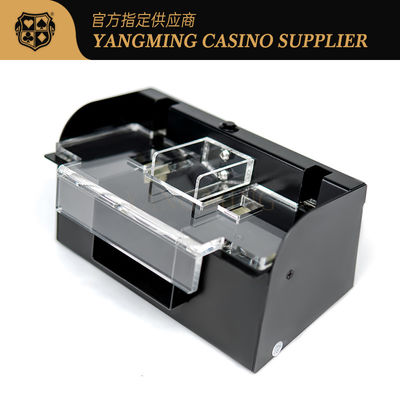 Macao Casino Metal Dedicado 1-2 mazos Juego de cartas Shuffler Juegos de póquer