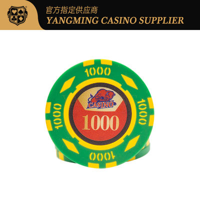 Nuevo diseño personalizado / Texas Poker Chip Set 11.5g Clay Casino Chip con caja de aluminio para juegos de apuestas