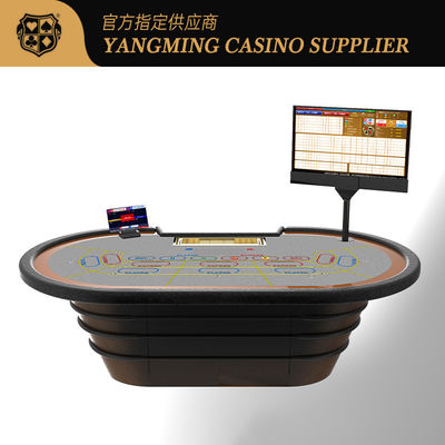 Chip RFID sensor inteligente Mesa de póquer Texas Baccarat Casino Juego de azar Casual Mesa de juego de póker