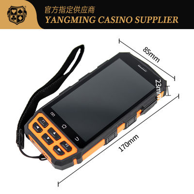 Recolector de terminal de mano de chip RFID para Texas Baccarat Casino Poker Detección de chips