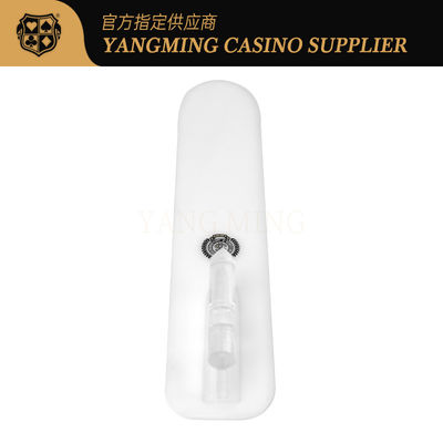 Último Acrílico Blanco de Juego de Tarjetas de la pala Club de Casino Casual Juegos de Póquer de la pala