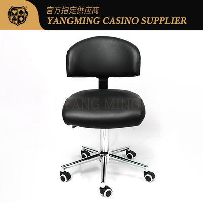 Pulley Negro Mejorado Mesa de Poker Juego Dealer silla de fábrica a medida