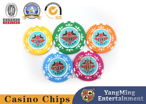 760PCS Imprimible personalizado ABS Lasers Chips de póquer NFC Casino RFID Chips conjunto