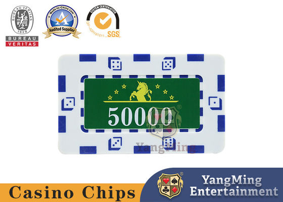 760 piezas American ABS Clay Poker Fancy Chip Set Texas Hold'em Game Core de hierro Anti-falsificación Chip Factory Monedas de la fábrica de la serie en stock
