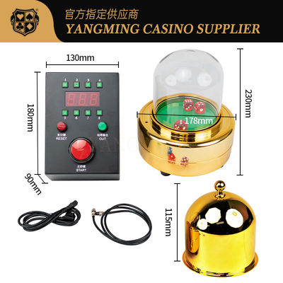 La electricidad inoxidable accesoria Si BO de la automatización del juego accionado por motor del casino que juega corta la coctelera de la taza en cuadritos