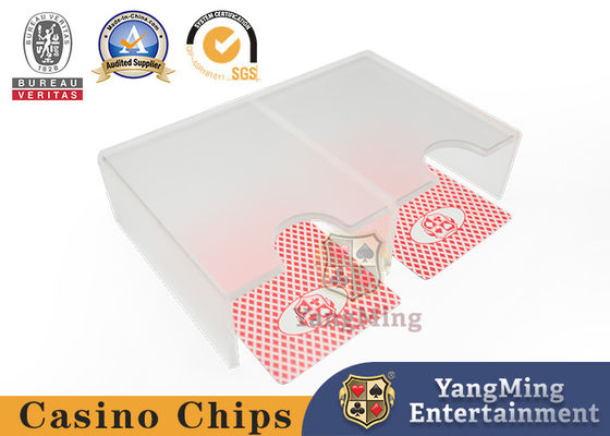 Casino Poker Juego de cartas de 2 mazos Niuniu Juegos de cubierta de la caja de la fábrica de diseño personalizado