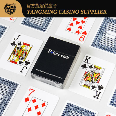 Personalizado 100% 88 * 63mm PVC impermeable Impermeable de plástico cartas de juego