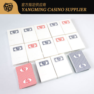 Cartas de póquer con logotipo personalizado estándar de casino, núcleo negro, cartas de póquer con núcleo negro para mesa de juego de póquer