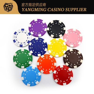 Juego de fichas de póquer personalizadas con logotipo de ABS y cerámica de 11,5 gramos, fichas de plástico estadounidenses para juegos de póquer de casino, club Texas