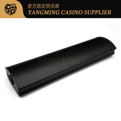 Todo el casino púrpura ULTRAVIOLETA portátil Chip Coin Verifier del póker de la luz del metal negro