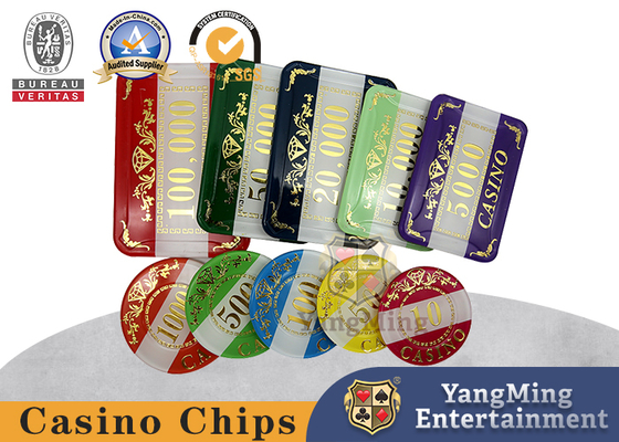 Póker de gama alta Chip Set With Aluminum Box Eco del casino 760PCS - amistoso