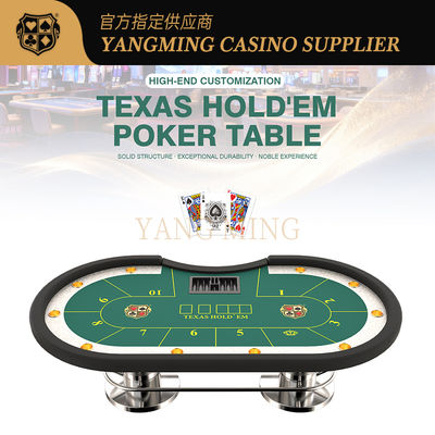 Customizable Texas Hold'em Poker Table – Premium Casino-Grade Gaming Table