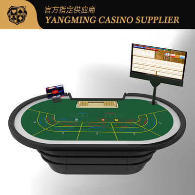 Tabla electrónica del póker del RFID del casino de la persona de encargo de Chips Grade 10 con el sistema inteligente