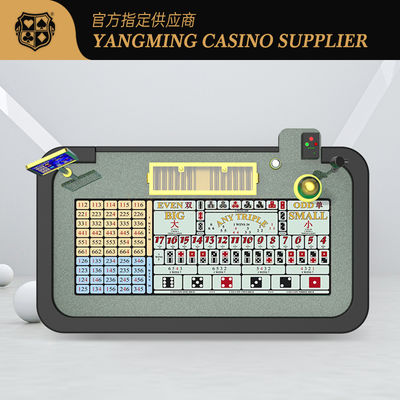 El profesional eléctrico de juego de la taza de dados del tesoro de la tabla del casino internacional de los dados modificó para requisitos particulares