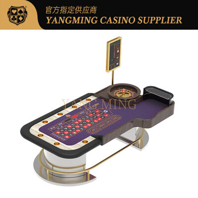 Mesa de ruleta personalizable de primera calidad   Equipo de juego de casino profesional