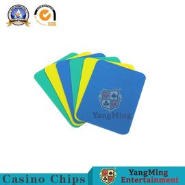 Plástico plástico modificado para requisitos particulares original de la prenda impermeable el 100% de la tarjeta del corte del póker de la protección del casino con el color de 4 clases para jugar