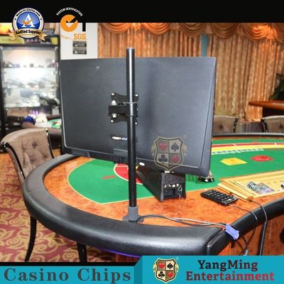 Monitor de elevación rotativo con pantalla grande del LCD de la tabla del póker del soporte